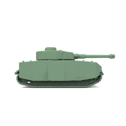 SSMODEL SS200945 1/200 Military Model Kit German Tank IV HMedium Tank