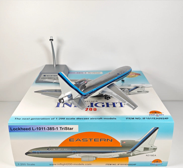 1:200 InFlight EASTERN L-1011-385-1 TriStar N319EA Airplane Diecast Plane Model