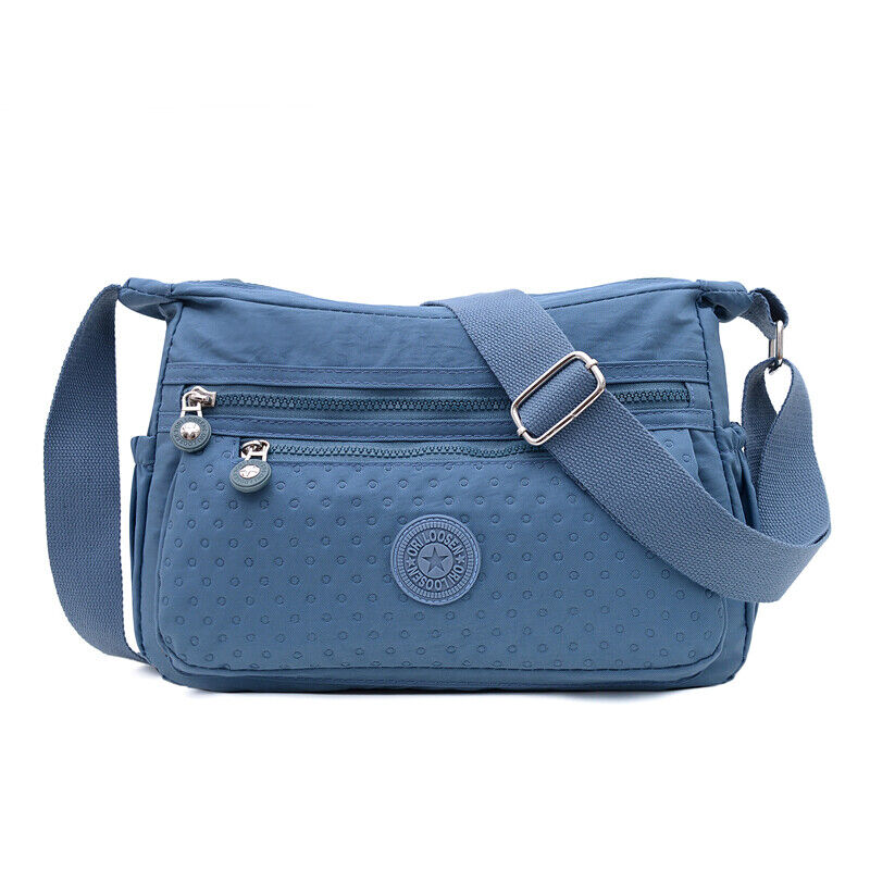 Women's Crossbody Bag Nylon Shoulder Bags Top-handle Ladies Handbag Travel Tote