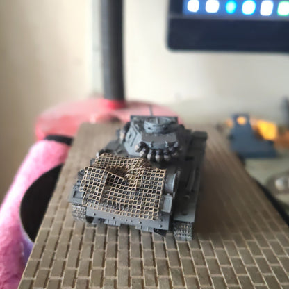 3D Printed 1/72 Germany Tank No. 3 L Finished Product