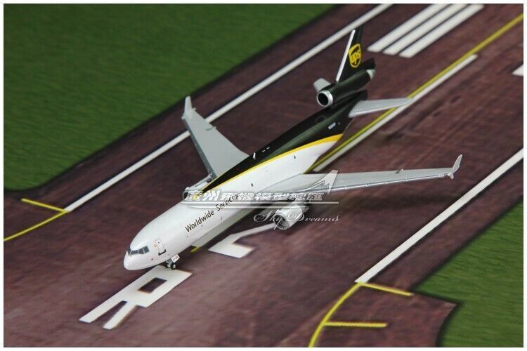 1:400 GeminiJets UPS McDonnell Douglas MD-11F Aircraft Diecast Airplane Model