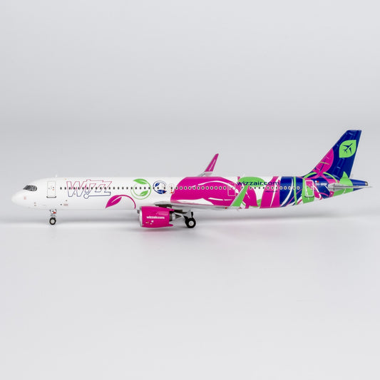 1:400 NGmodels Wizz Air Airbus A321neo Passenger Airplane Diecast Plane Model