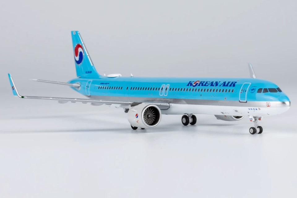 1:400 NG Model KOREAN AIR AIRBUS A321neo Passenger Plane Diecast Aircraft Model
