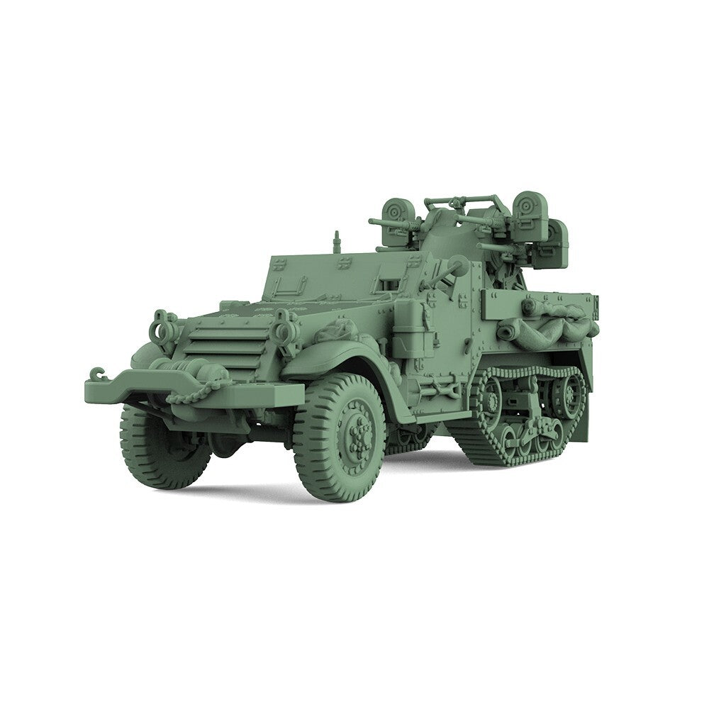 SS552 1/200/350/700 Military Model Kit US M16 Multiple Gun Motor Carriage