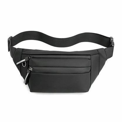 Men Belt Bag Chest Pack Male Waist Bag Sports Pack Men's Travel Shoulder Bags
