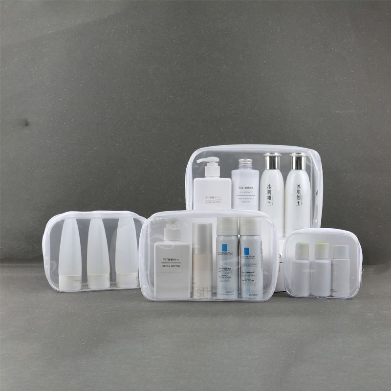 Waterproof Transparent Cosmetic Bag Storage Travel Storage Bag Cosmetic Handbag