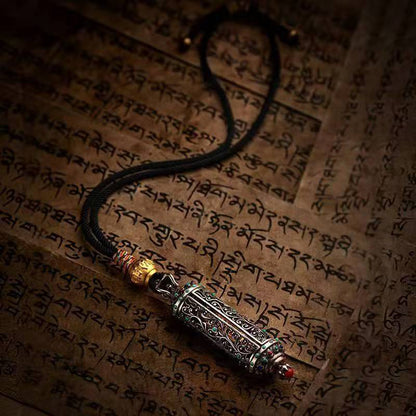 Tibetan Gau Box Pendant Buddha Amulet Avalokiteshvara Prayer Jewelry
