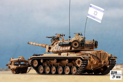 1/72 Magazi 6B Minesweeper Tank Israel Idf M60A1 Finished Model Middle East War