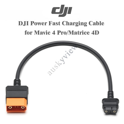 DJI Power Fast Charging Cable for Matrice 4D/Mavic 4 Pro–190/240W Field Charging