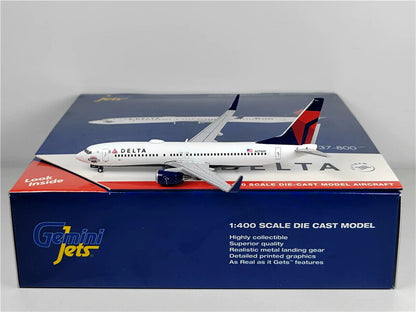 GeminiJets for DELTA for BOEING B737-800W N3746H 1/400 Aircraft Pre-built Model