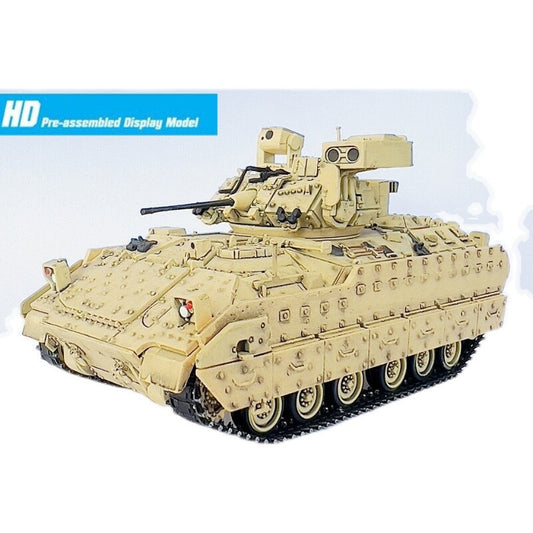 1/72 American M2A3 Bradley infantry fighting vehicle desert finished model