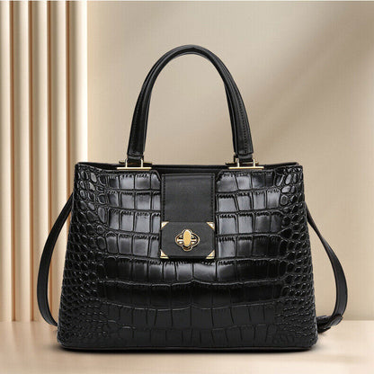 Women Lady Leather Handbags Shoulder Messenger Satchel Tote Crossbody Bags Purse