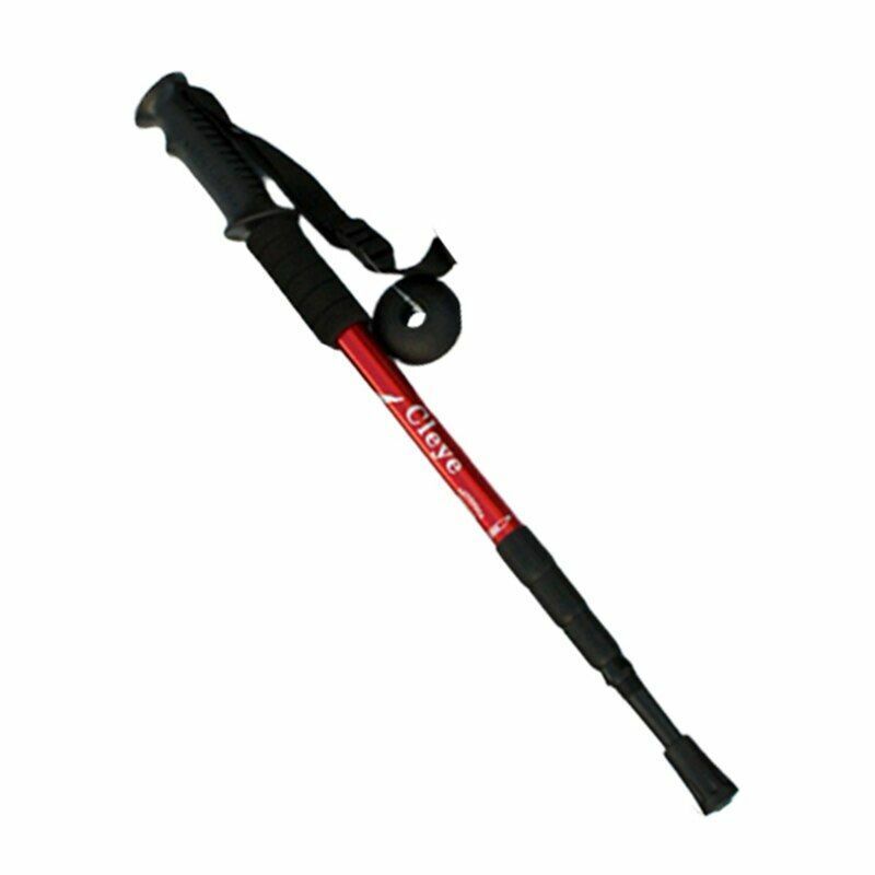 Nordic Walking Pole 4 Section Anti Shock Trekking Poles Telescopic Sticks Hiking