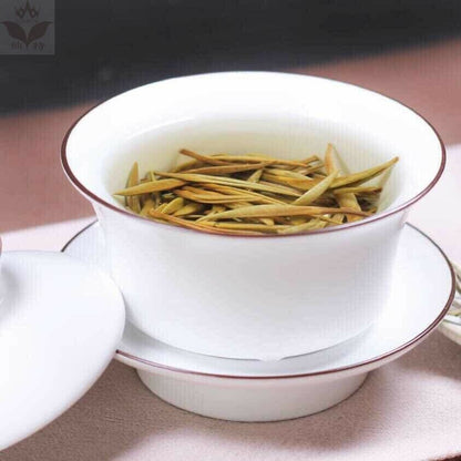 Organic White Tea Silver Needle Bai Hao Yin Zhen Fuding White Tea Cake 300g