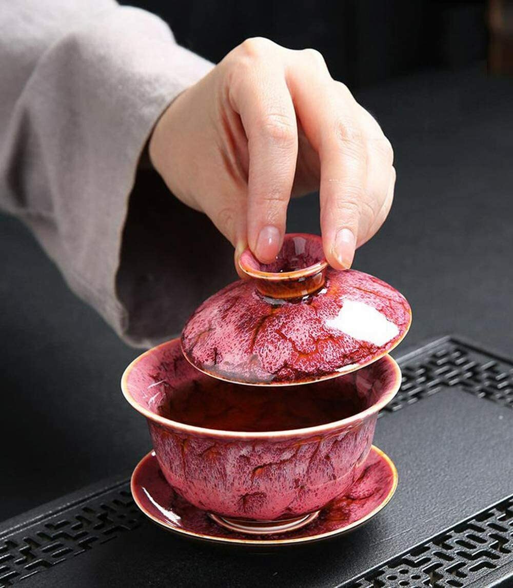 170ml Gaiwan Ceramic Tea Bowl Saucer Cup Tea Tureen Teaware Drinkware Tea Set