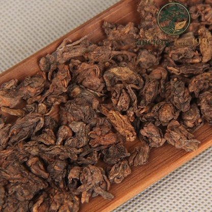 500g 2008 Pu Erh Tea Old Tea Head Golden Sprout Ripe Tea Pu'er
