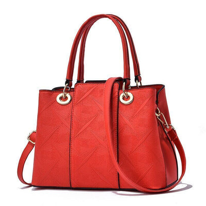 Embossed Leather Ladies Hand BagsHandbags Casual Crossbody Bags for Women