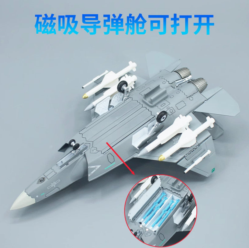 1:72 CHINA J-35 Fighter Jet Airplane Diecast Military Aircraft Aeroplane Model