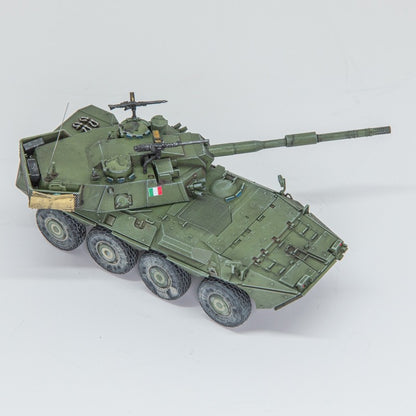 1/72 Italian Centaur tank destroyer Wheeled tank Finished product model
