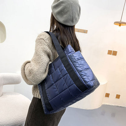 Womens Cotton Bag Fashion Commuter Large Capacity Casual Shoulder Bag
