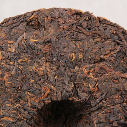 357g Pu-Erh Ripe Tea Ancient Tree Pu'er Black Tea Handamde Craft Healthy Drink