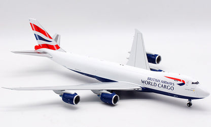 1:200 JC Wings British Airways Boeing B747-8F Airplane Diecast Aircraft Model