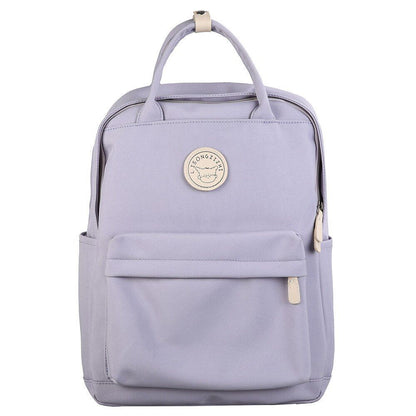 Student Backpack Waterproof School Bag Laptop Book Traveling Bag 27*13*37CM Blue