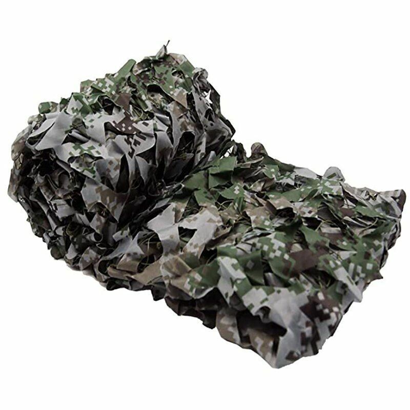 Military camouflage net 210D Oxford cloth hunting courtyard decorations 2-Layer