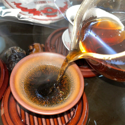 2019 Anniversary Shu Puer Tea 357g"9978", Haiwan Tea Factory Lao Tong Zhi Pu-erh