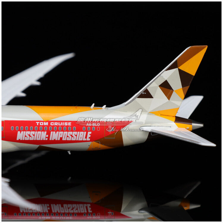 1:400 JC Wings ETIHAD BOEING 787-9 Passenger Airplane Diecast Aircraft Model