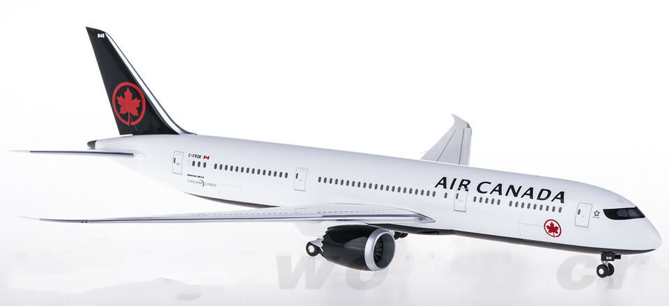 1:200 38CM Hogan AIR CANADA BOEING 787-9 Passenger Airplane ABS Plastic Model