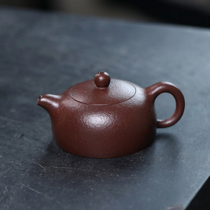80ml Kungfu Tea Pot On Sales Handmade Half Moon Style Real Yixing Zisha Pot New