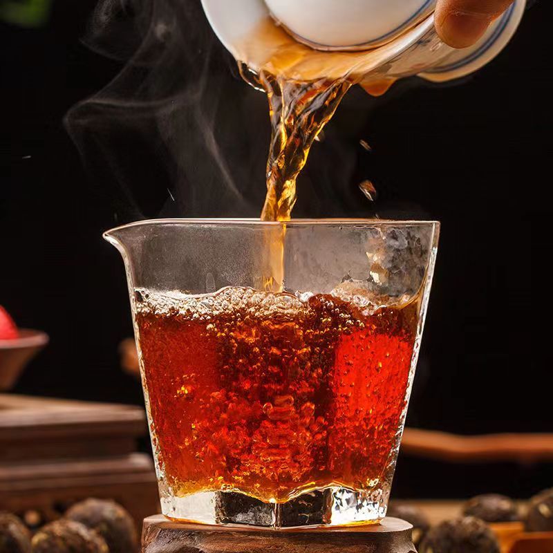 500g Yunnan Pu-erh Cooked Tea Glutinous Rice Fragrance Puerh Tuocha Ripe Pu'er