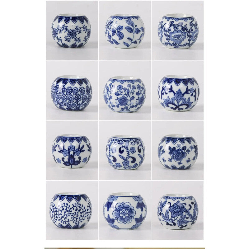 Blue and White Porcelain Ceramic Household Dining Table Desktop Decoration