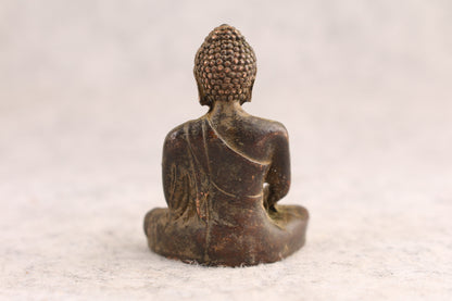 China Bronze mini Statue Buddh Tabletop mini statue Figurine Home Decor Gift