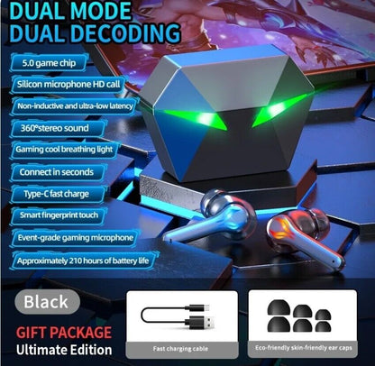 Audifonos Gamer Bluetooth Inalambricos Auriculres Pro Gaming Juegos Musica Call