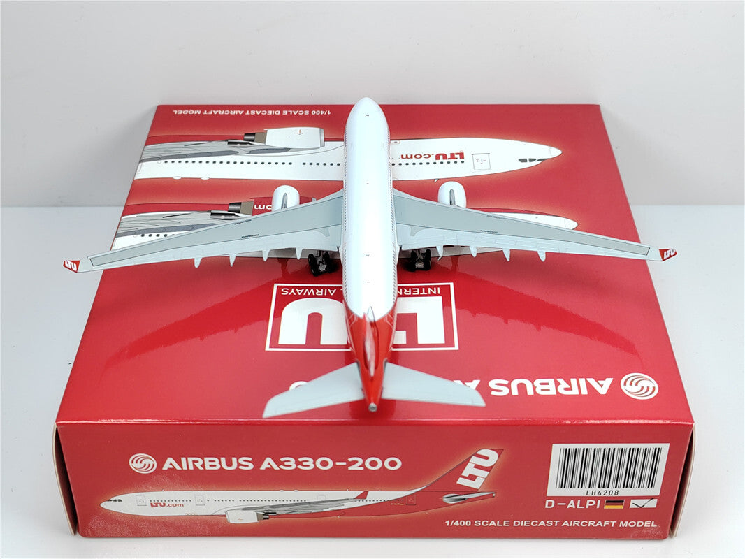 1:400 JC Wings LTU AIRBUS A330-200 Passenger Airplane Diecast Aircraft Model