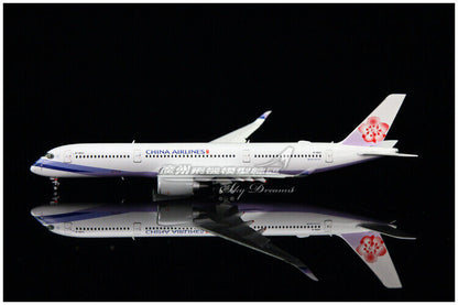 1:400 JC Wings CHINA AIRLINES AIRBUS A350-900 Airplane Flap Down Diecast Model