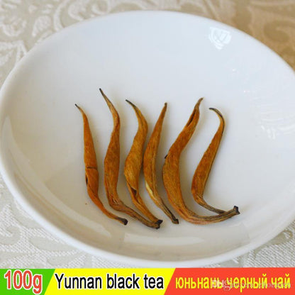 2023 New Fengqing Dian Hong Famous Yunnan Black Tea, Organic Tea Dianhong 100g