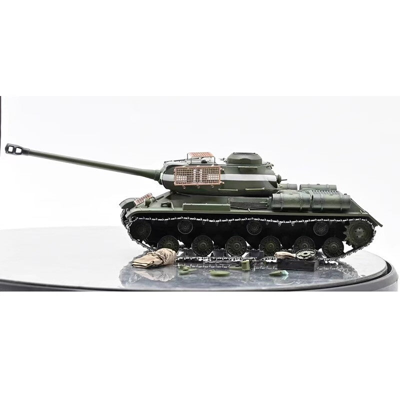Sanrong 1/72 Soviet JS2 Heavy Tank Stalin 2 with Wire Bed Protection Model Toys