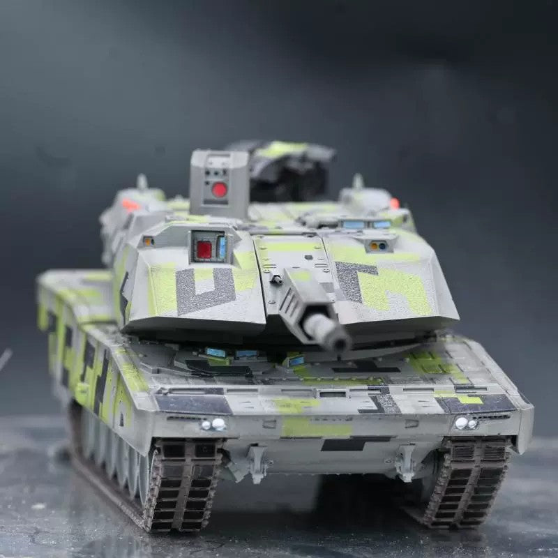 Sanrong 1/72 German KF51 Main Battle Tank+Cruise Missile Painted Finished Model