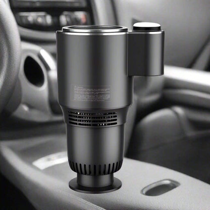 2 In 1 Car Cup Mug Holder DC 12V Heating & Cooling Cup