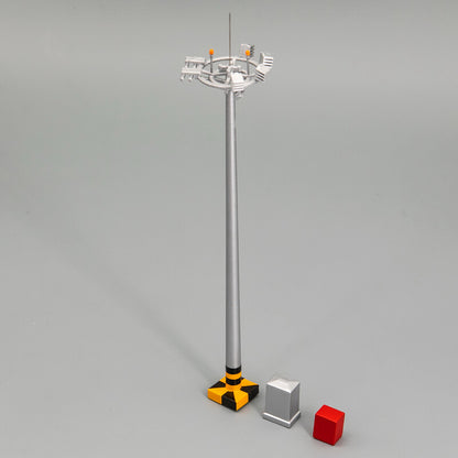 Civil Aviation Airport Lights High Mast Lights Model Cute Version 3D Print KIT