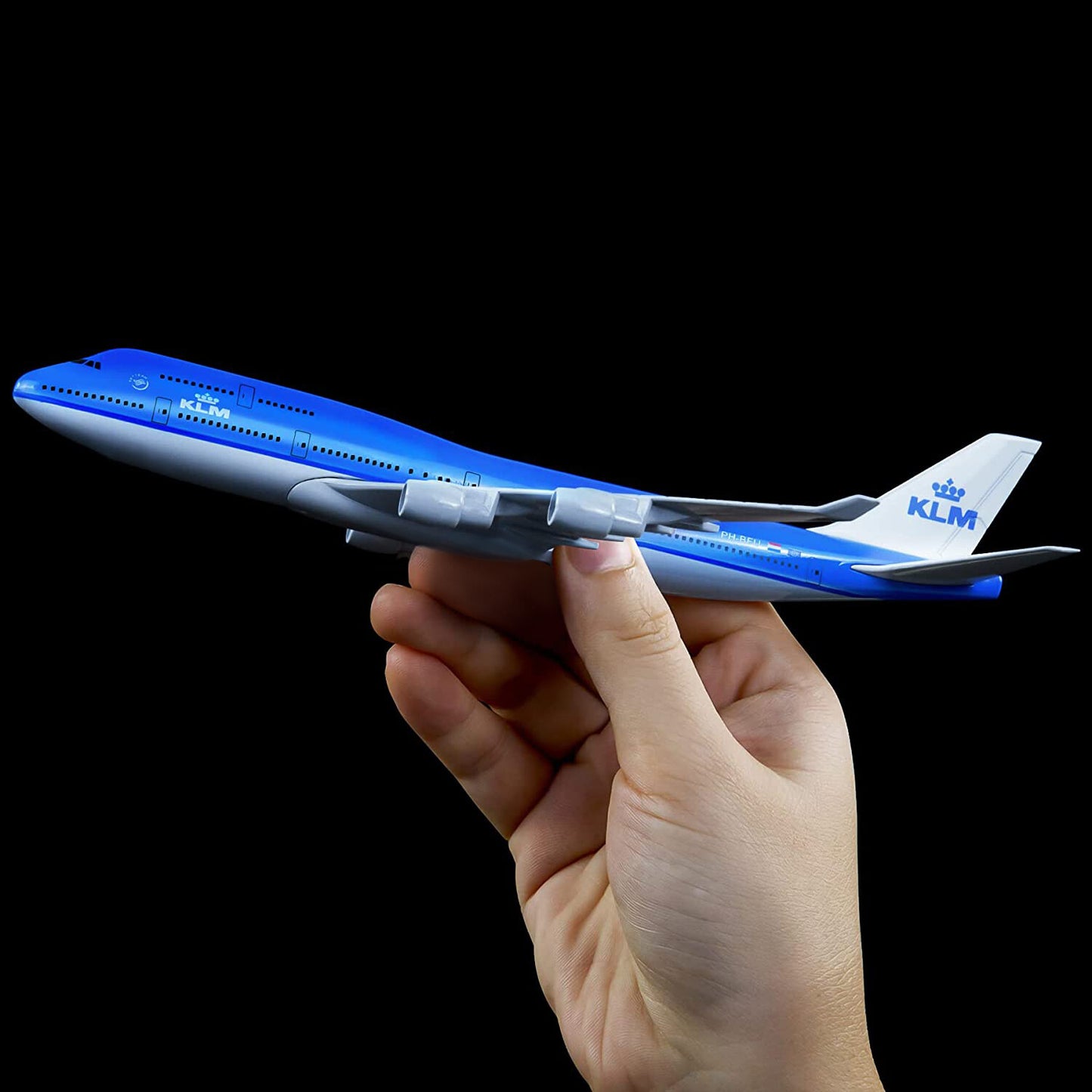 16cm Dutch Airlines KLM B747 Airplane Model 1:400 Alloy Diecast Plane Ornaments