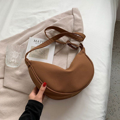 PU Leather Shoulder Dumpling Bags Women Totes Handbags Female Crossbody Bag