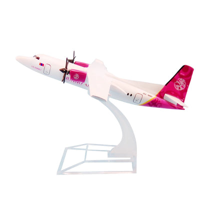 1/400 16cm Aircraft Mongolia Hunnu Fokker F50 FK-50 Alloy Plane Model Collection