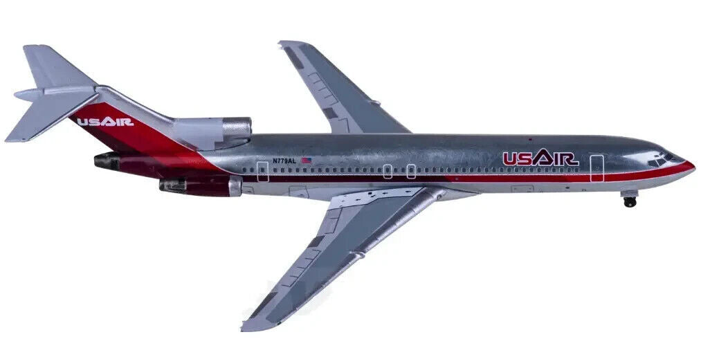 1:400 Aeroclassics US AIR BOEING 727-200 Passenger Plane Diecast Aircraft Model