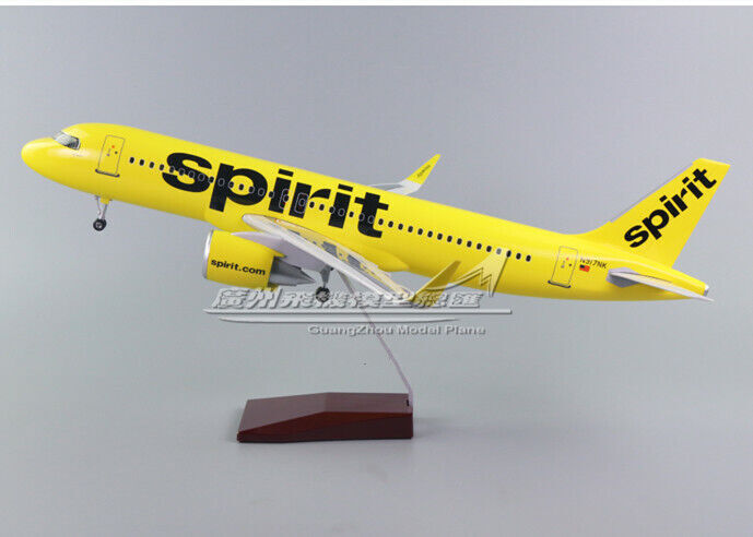 47CM 1:80 Spirit AIRBUS A320neo Passenger Airplane Landing gears Resin Model