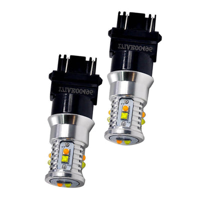 For Chevy Silverado 1500 1999-2013 3157 4157 LED Turn Signal Lights Switchback p