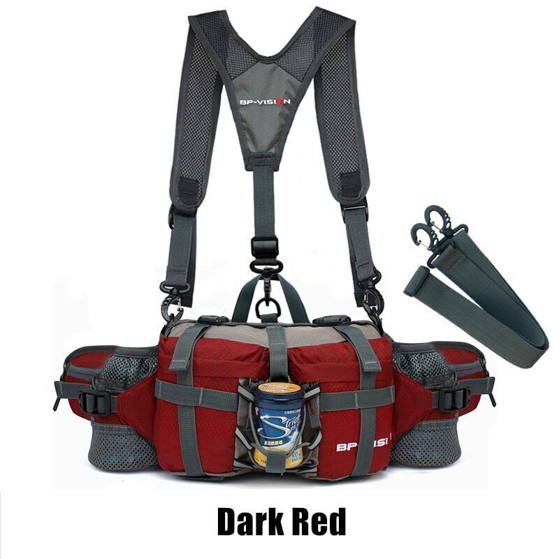 Outdoor Hiking Bag Backpack Sports Mountain Bottle Nylon Camping Hiking Hunting